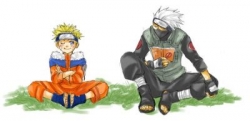Kakashi e Naruto